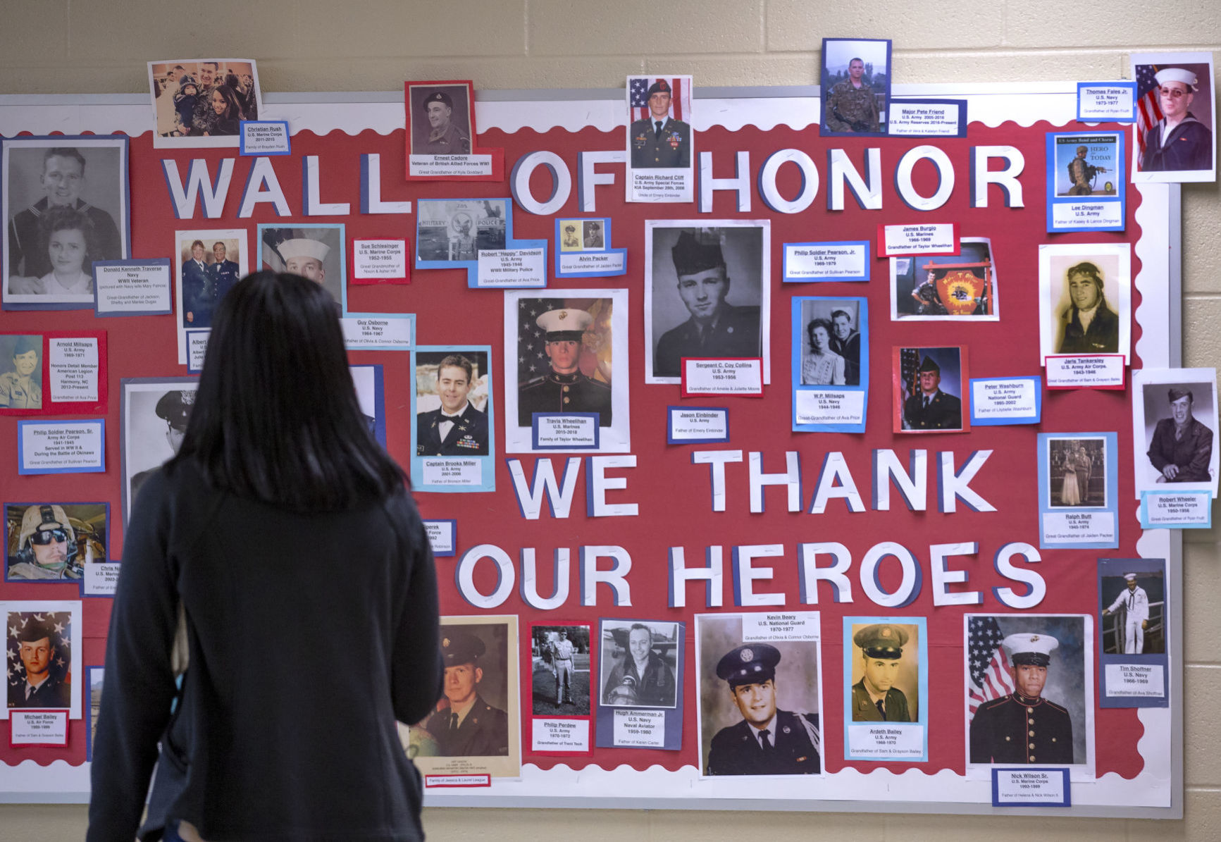 Summerfield Elementary thanks its veterans